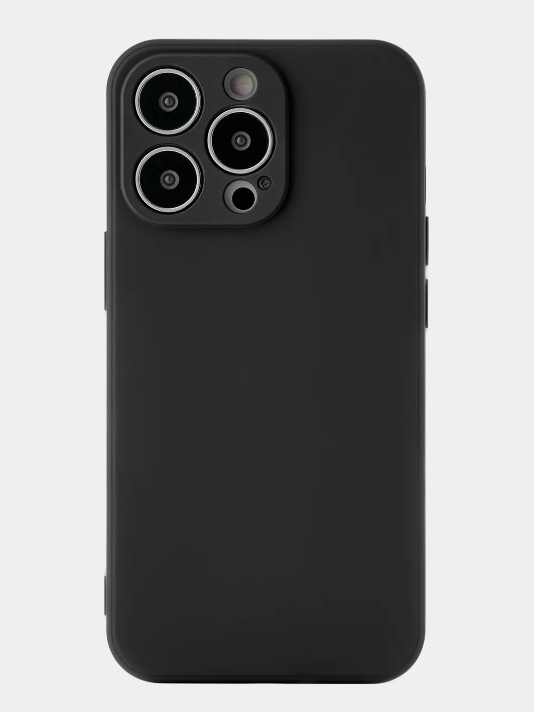 Черный чехол защитный ROCKET Sense для iPhone 13 Pro, soft-touch матовый, TPU