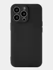 Черный чехол защитный ROCKET Sense для iPhone 13 Pro, soft-touch матовый, TPU