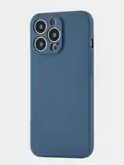 Темно-синий чехол защитный ROCKET Sense для iPhone 13 Pro, soft-touch матовый, TPU