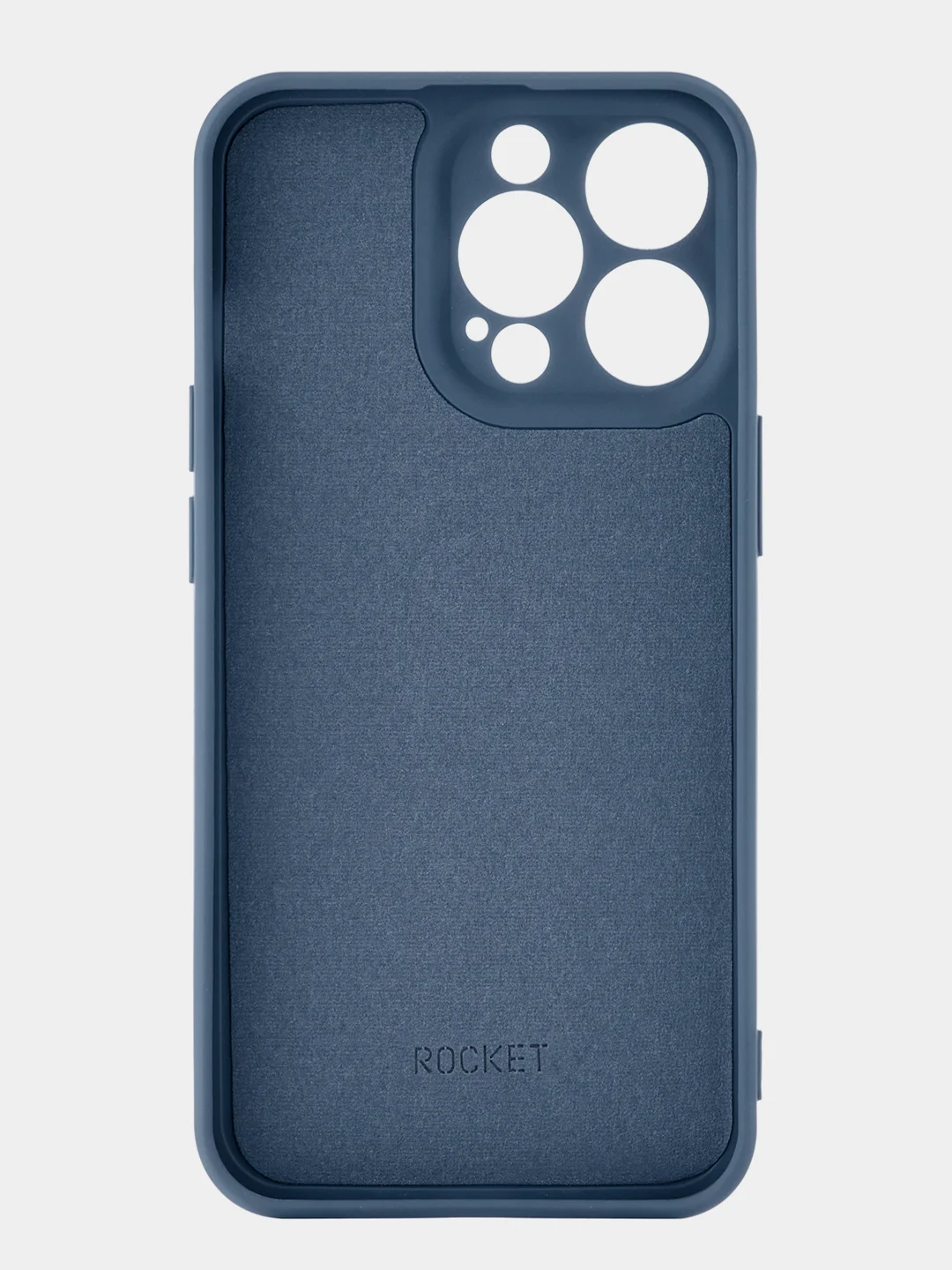 Темно-синий чехол защитный ROCKET Sense для iPhone 13 Pro, soft-touch матовый, TPU