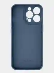 Темно-синий чехол защитный ROCKET Sense для iPhone 13 Pro, soft-touch матовый, TPU