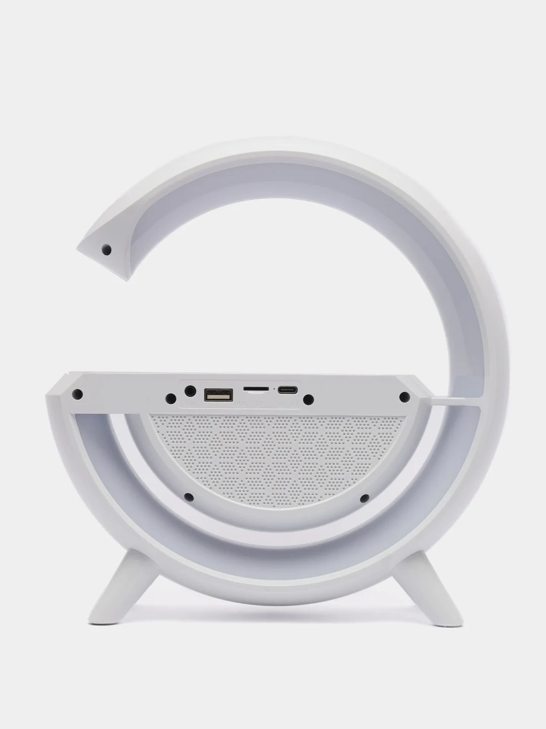 Умный светодиодный RGB светильник, ночник Bluetooth с беспроводной зарядкой и колонкой