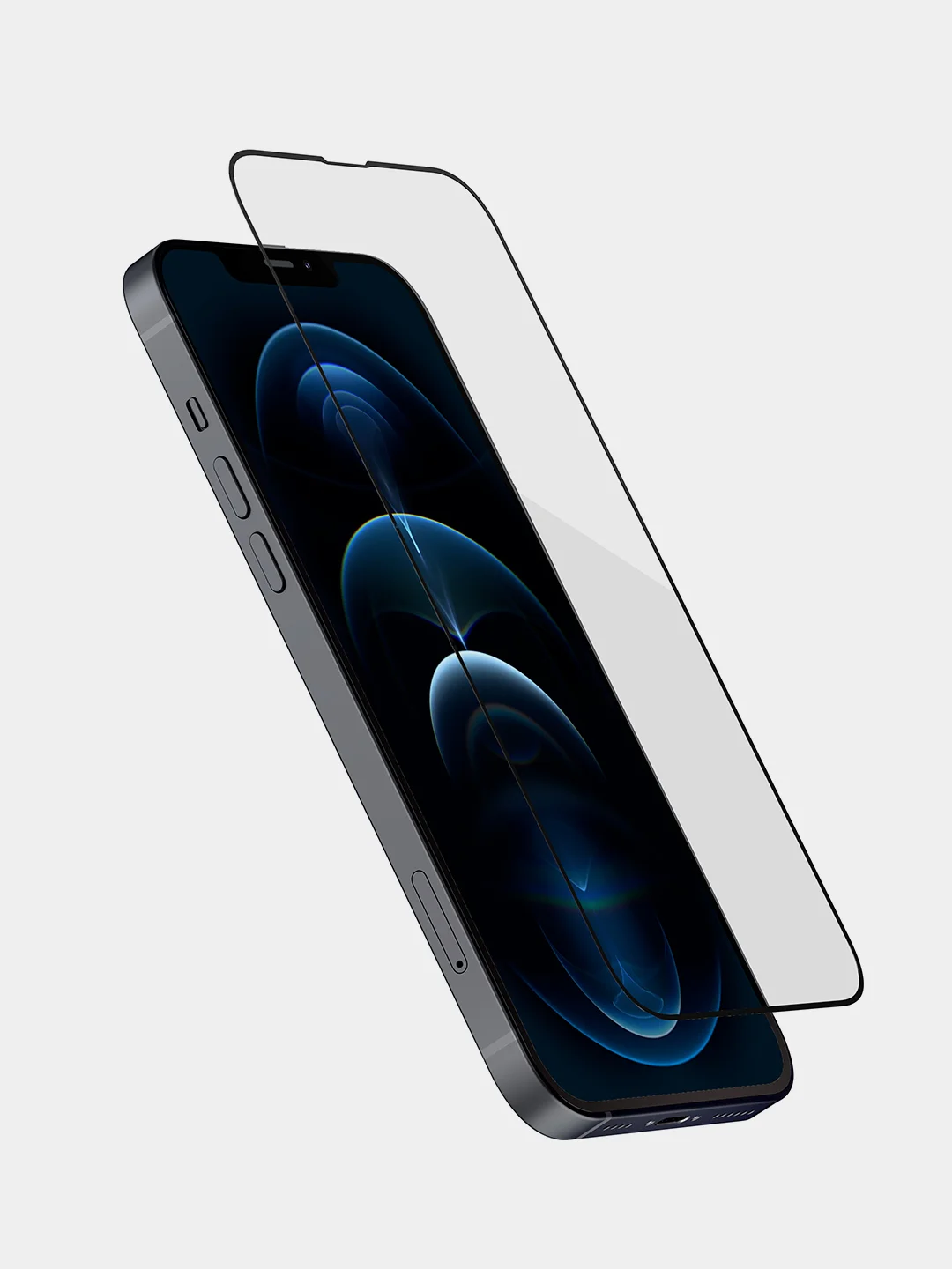 Защитное стекло ROCKET Edge 3D Cover для iPhone 11 / XR/ 12/ 12Pro/ 13/ 13Pro, 0,3мм