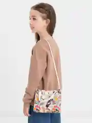 Молочный сумка детская с принтом