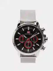Серебряный мужские наручные часы Mini Focus MF0142G с хронографом, в подарочной упаковке