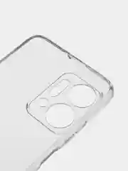 Прозрачный чехол силиконовый для Huawei Honor X7a / Хуавей Хонор Х7а, матовый, с защитой камеры