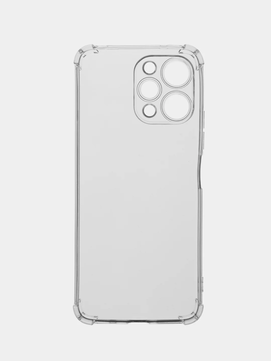 Чехол силиконовый Xiaomi Redmi 12 4G (Сяоми Редми 12 4 джи), прозрачный