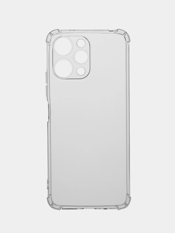 Чехол силиконовый Xiaomi Redmi 12 4G (Сяоми Редми 12 4 джи), прозрачный