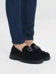 Бежевый лоферы женские