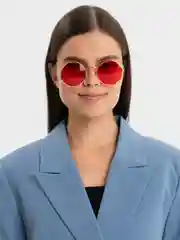 Красный солнцезащитные очки женские