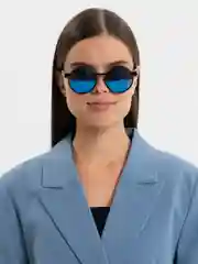 Синий очки солнцезащитные