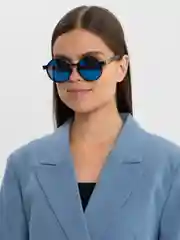 Синий очки солнцезащитные