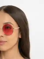 Розовый солнцезащитные очки