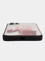 Бежевый меланж чехол для iPhone 15/14/13/12/11/Pro/Max/Plus/Mini/Xr/X/Xs с принтом, девушки, тянки аниме