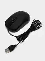 Оптическая проводная мышь для компьютера FaisON M-19, USB, 1200 DPI, кабель 1,8 м