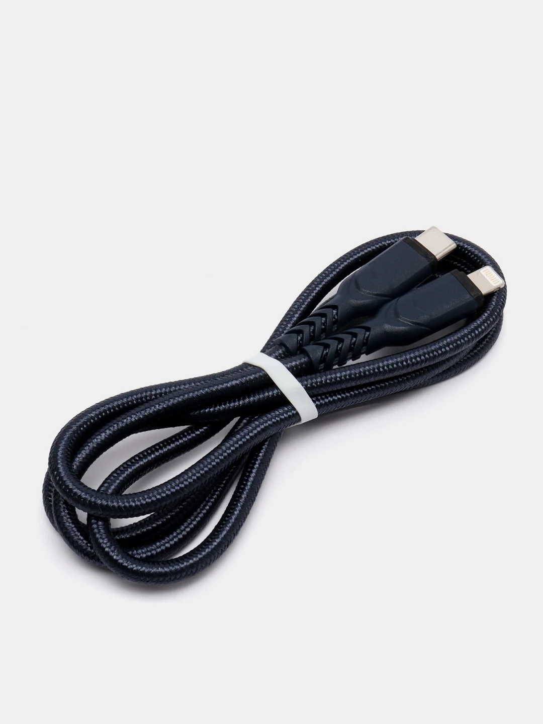 Темно-синий кабель PD быстрая зарядка для Apple hoco X59 Lightning 20W, 3.0A, прочный гибкий кабель