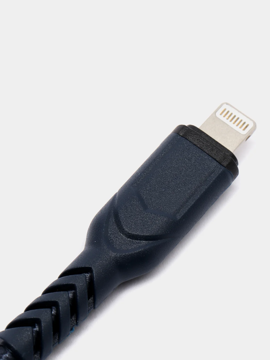 Темно-синий кабель PD быстрая зарядка для Apple hoco X59 Lightning 20W, 3.0A, прочный гибкий кабель