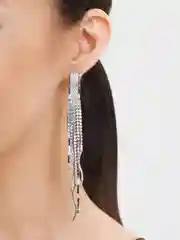 Терракотовый серьги длинные висячие, вечерние, 20 видов