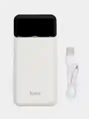 Белый внешний аккумулятор Hoco J102, 20000, 10000mah, БЫСТРАЯ ЗАРЯДКА QC 3.0 + PD