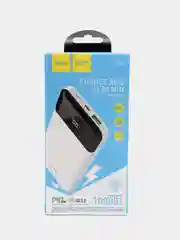 Белый внешний аккумулятор Hoco J102, 20000, 10000mah, БЫСТРАЯ ЗАРЯДКА QC 3.0 + PD