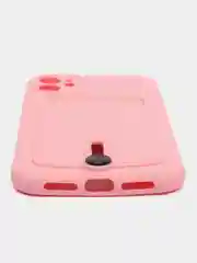 Розовый чехол с карманом для карт для iPhone, Айфон 11, 13, 14, Pro, защита камеры