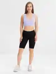 Черный велосипедки женские, спортивные