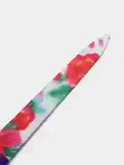 Синий пилка для ногтей, 2-х сторонняя, с триммером