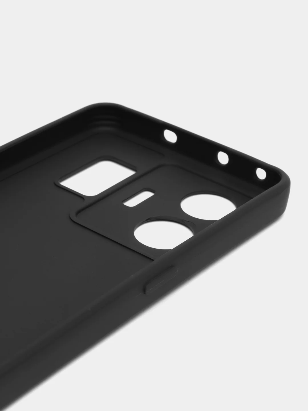 Черный чехол для Realme GT Neo 5 5G / GT 3 (Реалми ГТ Нео 5 Джи), прозрачный