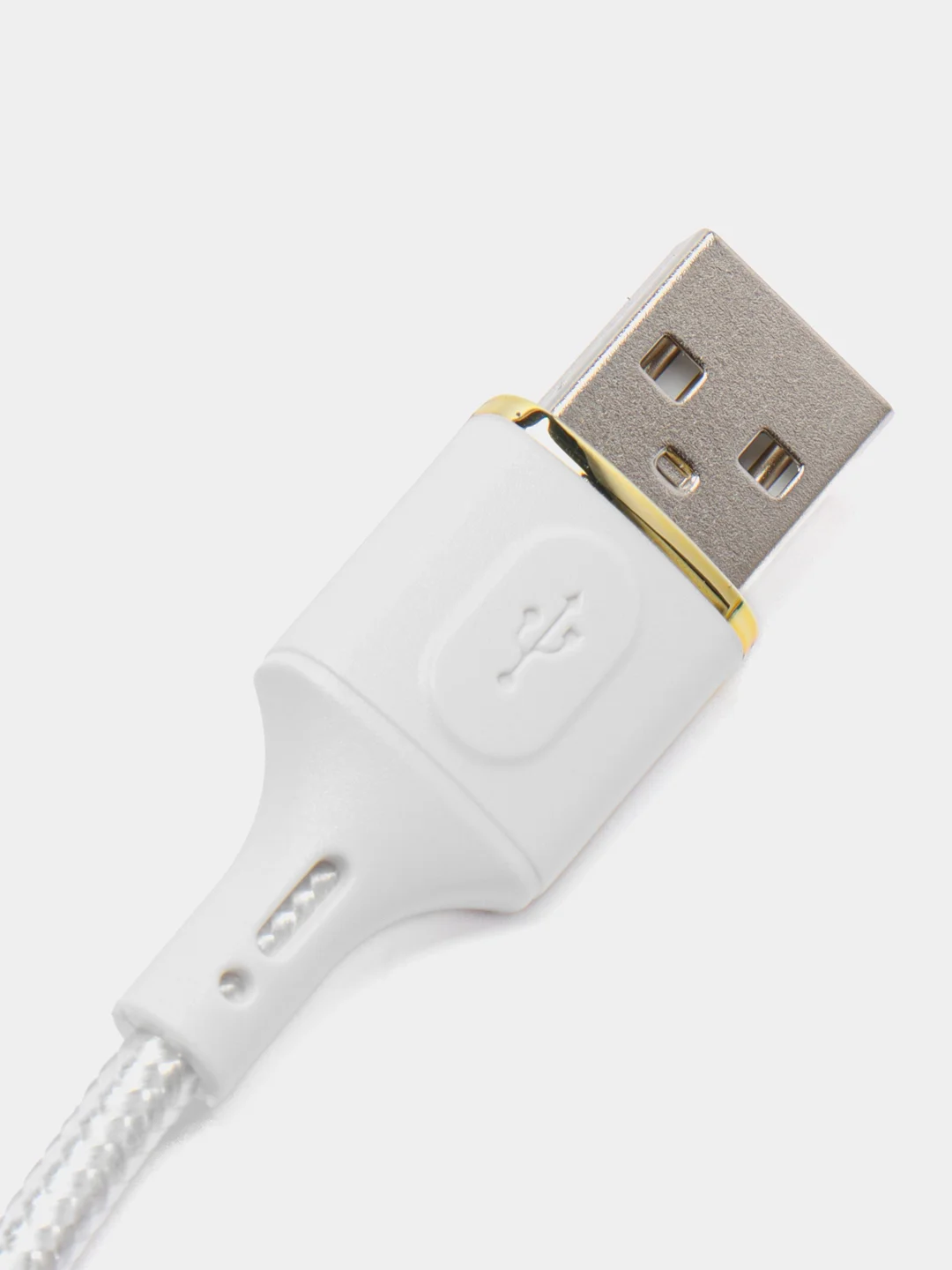 Белый зарядный кабель hoco X95, USB - Type-C, БЫСТРАЯ ЗАРЯДКА 3.0A, 1 м
