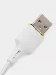 Белый зарядный кабель hoco X95, USB - Type-C, БЫСТРАЯ ЗАРЯДКА 3.0A, 1 м