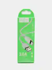 Белый зарядный кабель hoco X95, USB - Type-C, БЫСТРАЯ ЗАРЯДКА 3.0A, 1 м