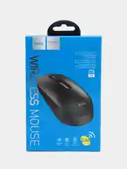 Черный беспроводная мышь Hoco GM14 Premium, 2.4G
