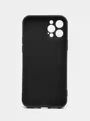 Черный силиконовый чехол для iPhone 15 14 13 12 11 Pro Max Mini Plus XR XS X 7 8+ SE2 с принтом
