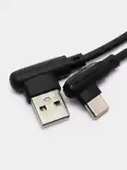 Кабель BOROFONE BX58, Г-образный, Lightning, Micro USB, Type-C, 1 м, черный