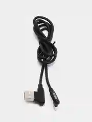 Кабель BOROFONE BX58, Г-образный, Lightning, Micro USB, Type-C, 1 м, черный