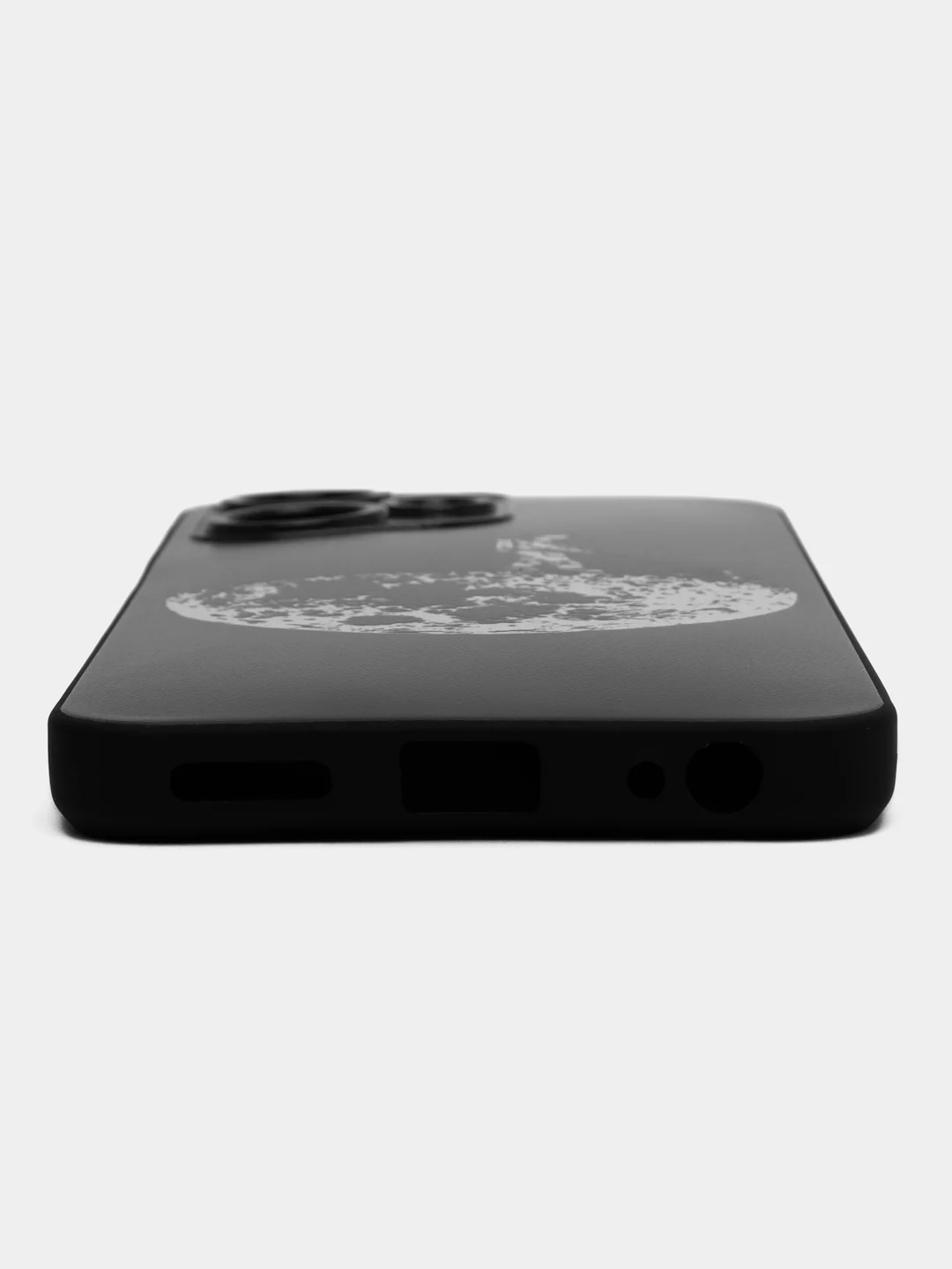 Мятный чехол на Infinix Hot 30 Play / Инфиникс Хот 30 Плей прозрачный, с рисунком, защита камеры