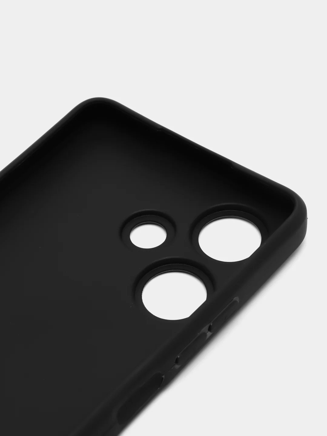 Угольный силиконовый чехол для Infinix Hot 30, с принтом, с рисунком (Инфиникс Хот 30)