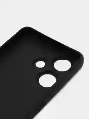 Угольный силиконовый чехол для Infinix Hot 30, с принтом, с рисунком (Инфиникс Хот 30)