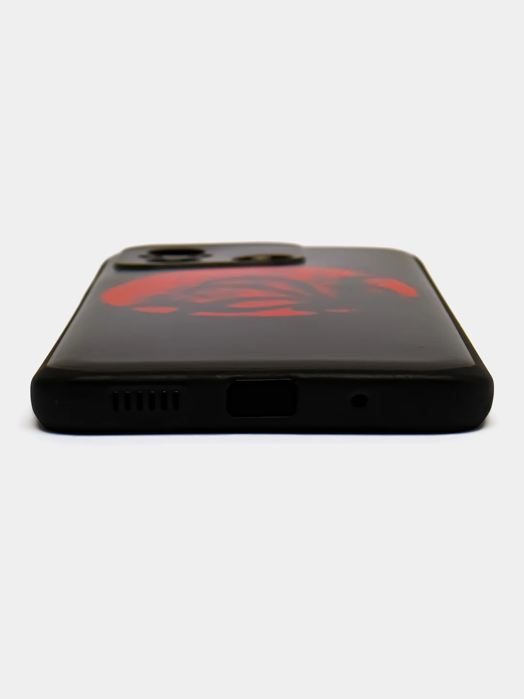 Синий меланж чехол для Xiaomi Redmi 12C, с принтом, с рисунком (Сяоми Редми 12С)
