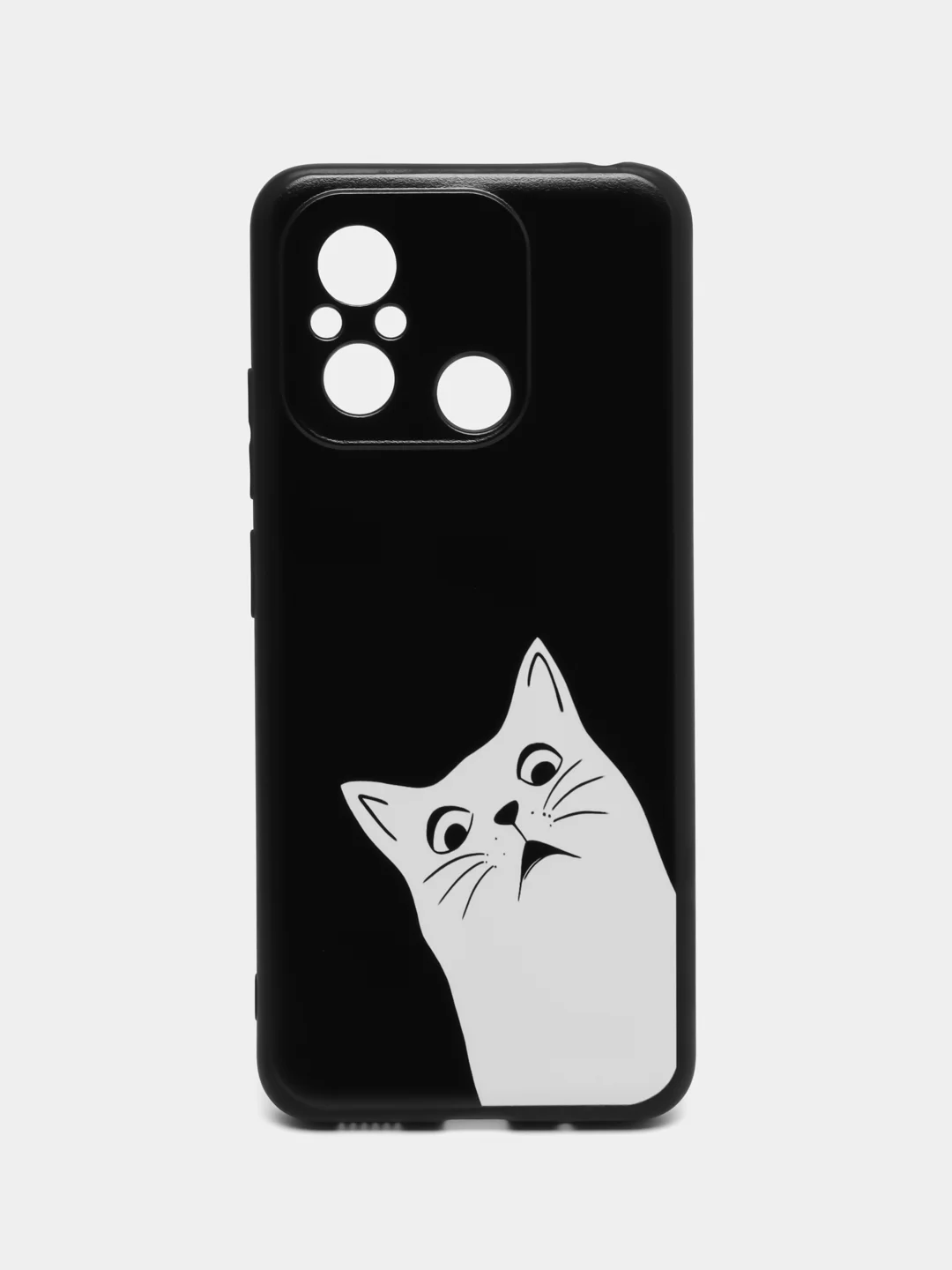 Бронзовый чехол для Xiaomi Redmi 12C, с принтом, с рисунком (Сяоми Редми 12С)