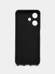 Тёмно-бирюзовый чехол на Infinix Hot 30 Play / Инфиникс Хот 30 Плей прозрачный, с рисунком, защита камеры