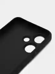 Тёмно-бирюзовый чехол на Infinix Hot 30 Play / Инфиникс Хот 30 Плей прозрачный, с рисунком, защита камеры