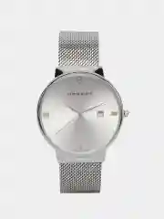 Серебряный мужские наручные часы Hannah Martin HM30, в подарочной упаковке