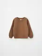 Свитшот для мальчика Sela из футера, свободный крой