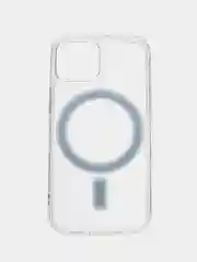 Чехол силиконовый MagSafe (Магсейф) для iPhone 7 8 XR 11 12 13 14 Pro Plus Max прозрачный