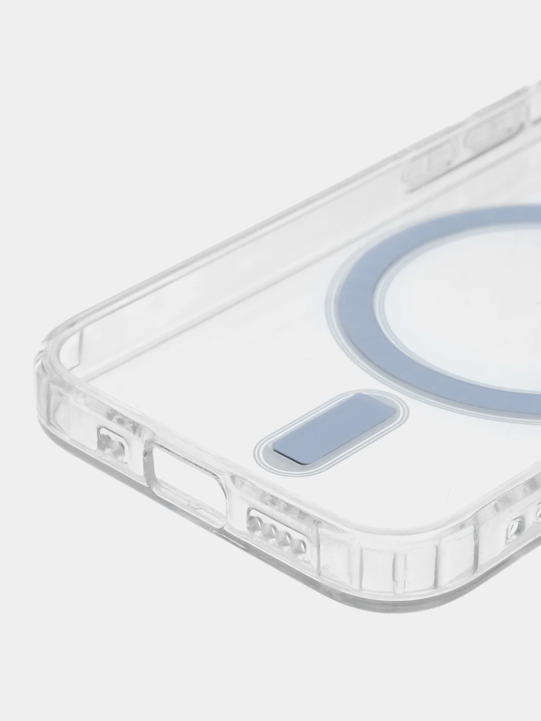 Чехол силиконовый MagSafe (Магсейф) для iPhone 7 8 XR 11 12 13 14 Pro Plus Max прозрачный