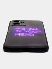 Серый силиконовый чехол для Xiaomi Note 12 5G / POCO X5 5G (Сяоми Нот 12 5 Джи / Поко Х5), с принтом, с рисунком