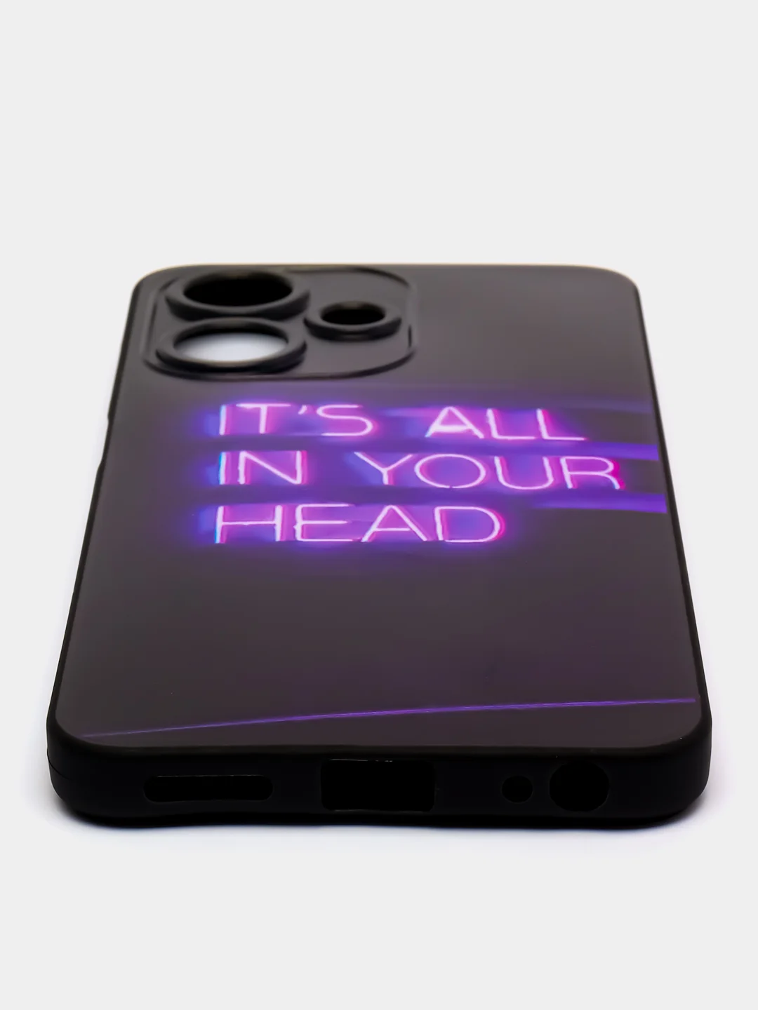 Серый силиконовый чехол для Infinix HOT 30i (Инфиникс Хот 30 Ай), с принтом, с рисунком