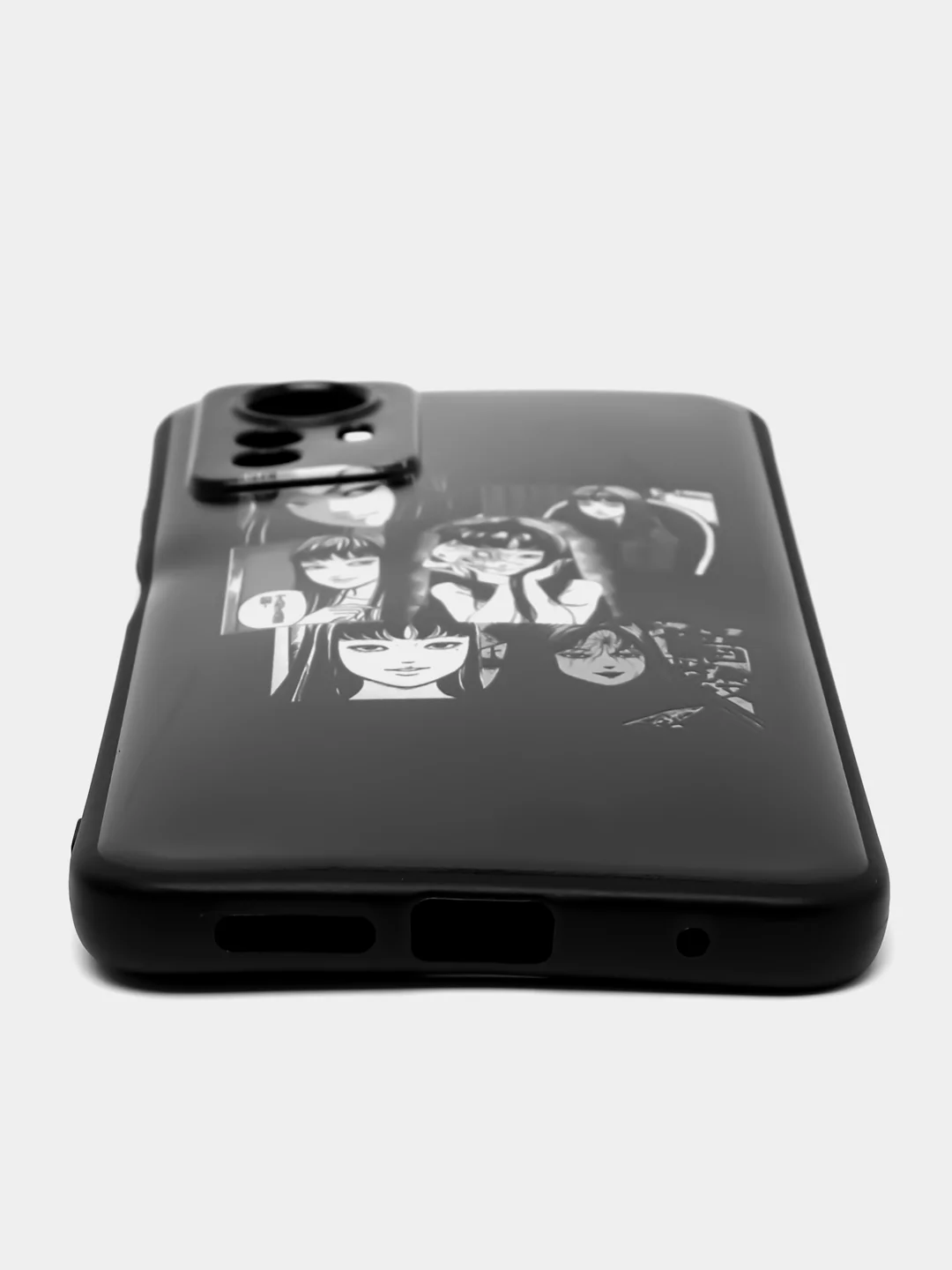 Угольный чехол для Xiaomi Redmi Note 12S, с принтом, с рисунком (Сяоми Редми Нот 12С)