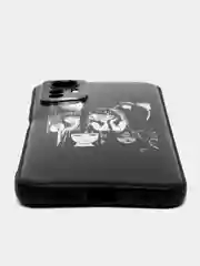 Угольный чехол для Xiaomi Redmi Note 12S, с принтом, с рисунком (Сяоми Редми Нот 12С)